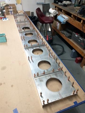 Clekoed and ready for debur