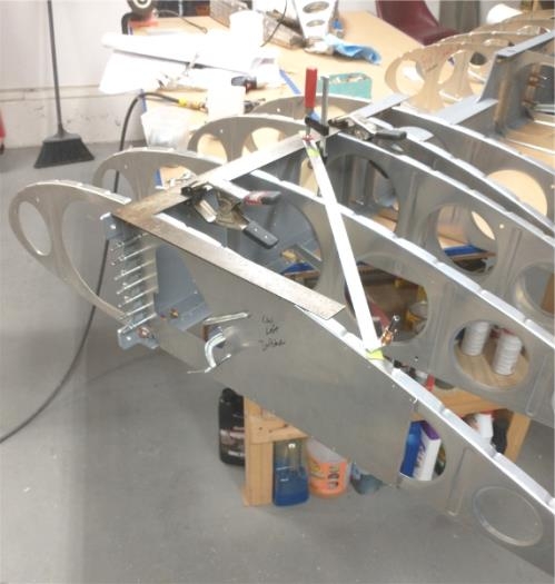 Jigging in preparation to installation