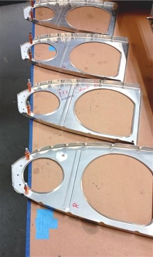 Nose ribs ready for primer