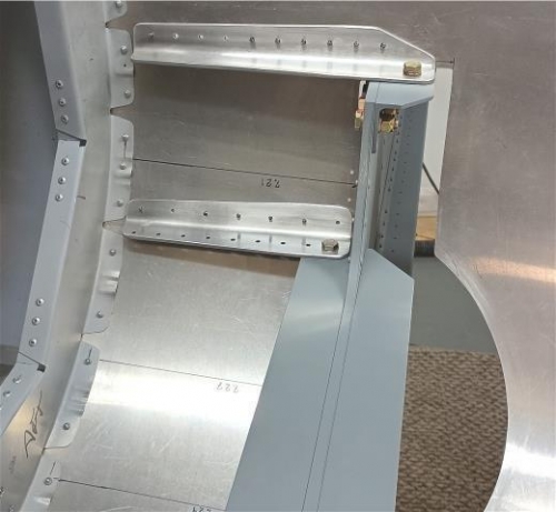 Mounting angles place the spar
