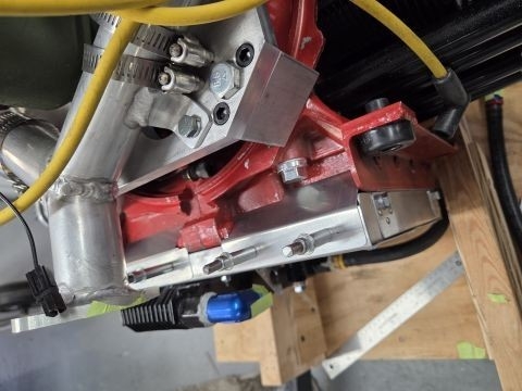 Rear block offs test mounted
