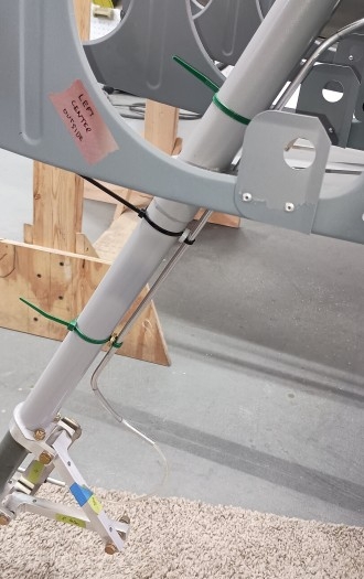 Routing brake line