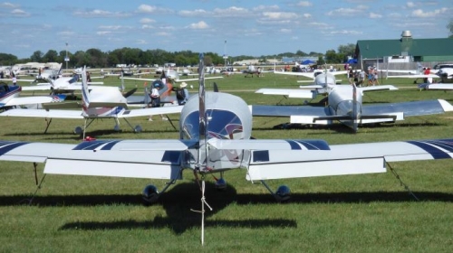 A sea of RVs