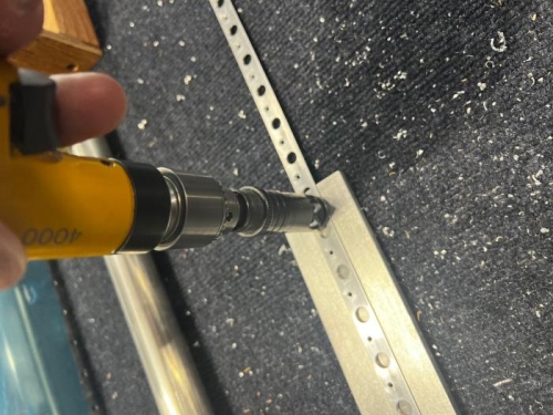 countersinking aileron trailing edge