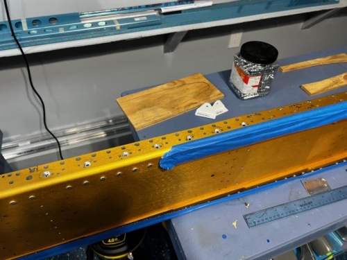 countersining main spar