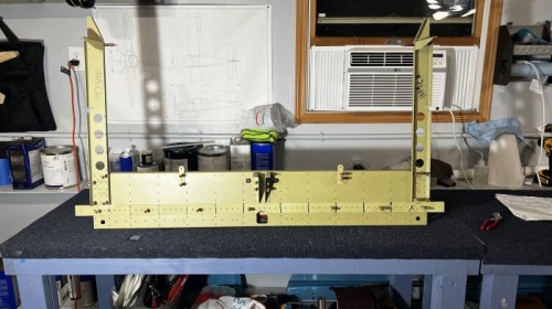 rear spar bulkhead assembly aft side