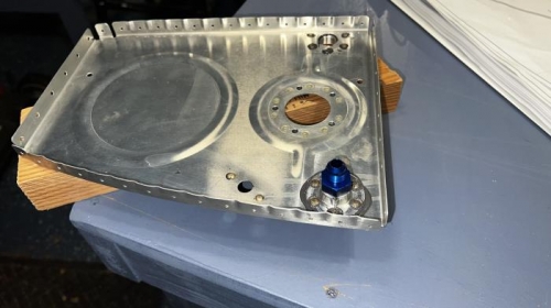 left tank fuel bung prosealed