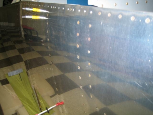 Right hand fuselage side skins