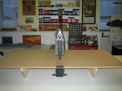 Table front view