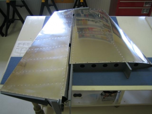 Rudder attached to VS