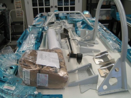 Assorted fuselage parts