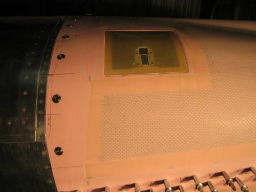 Oil door and aft joint