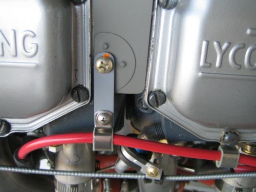 Ignition wire support