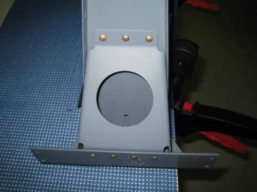 Optional blind rivets not used