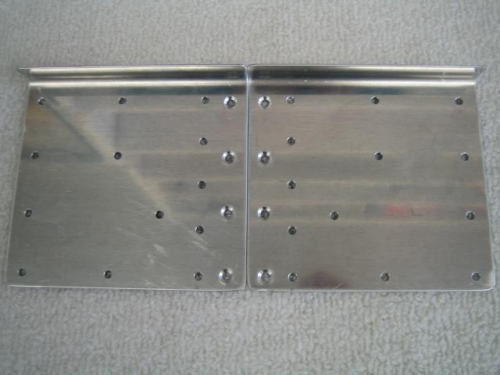 Outboard doubler plates countersunk
