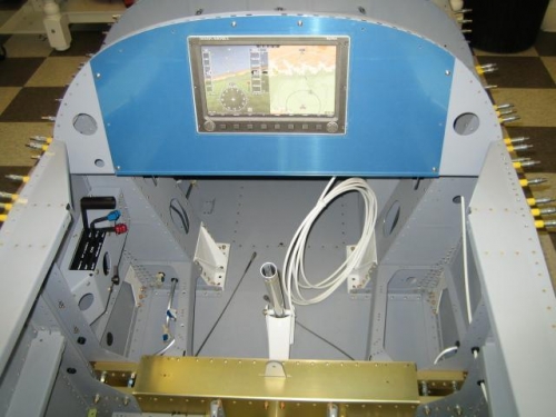 Instrument panel temporary in position