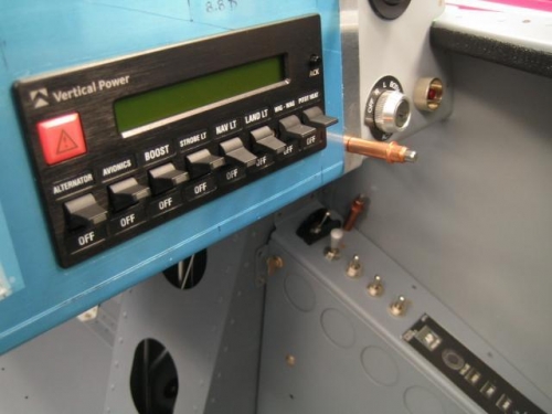 VP-50 Switch unit installed