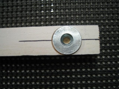 Nut and washer holder