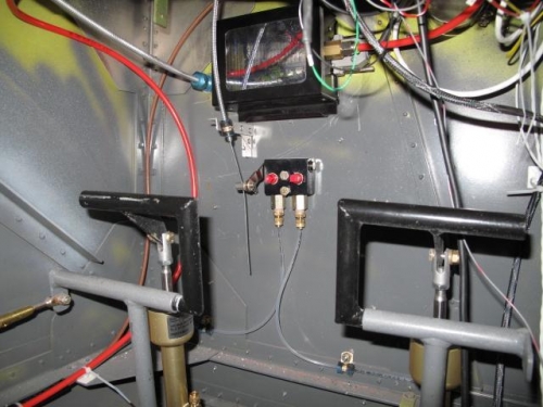 pull cable hooked up to parking brake