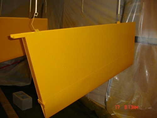 Horizontal Stabilizer Painted