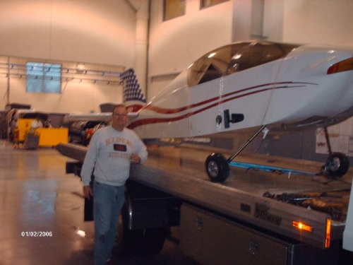 Ken with plane