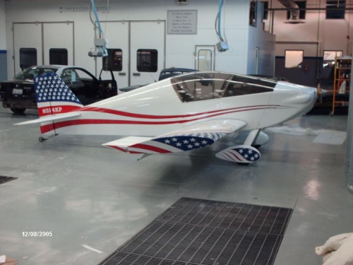 N514KP with wings in place