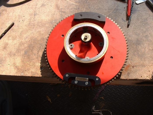 Fly wheel mod completed