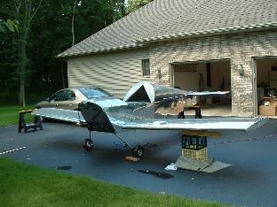 Initial fitting of wings