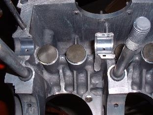 Case with o rings, studs, & lifters