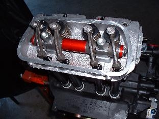 Head with rocker assy