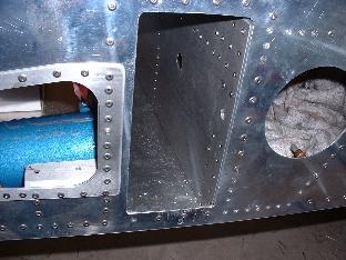 Tunnel riveted from inside