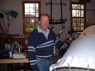 Tim after mounting windshield