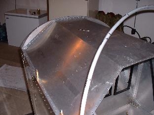 Windshield bow & glareshield