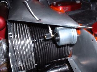 Oil pressure switch wired