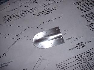 Rudder cable fairing