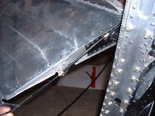 Elevator trim at elevator