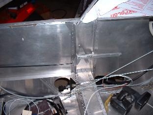 Front end of elevator trim cable