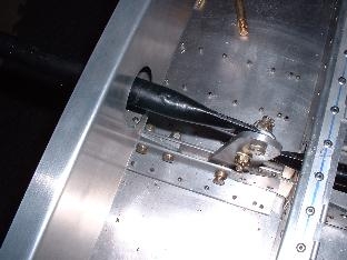 Elevator control  rod installation