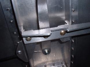 Elevator trim installed