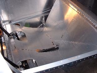 Seat sling in position