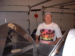 Ken with canopy frame