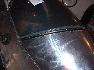 Rear bow of 3rd canopy