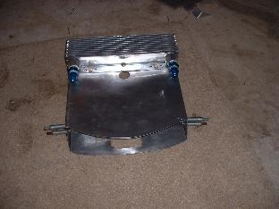 Oil cooler sheet metal done