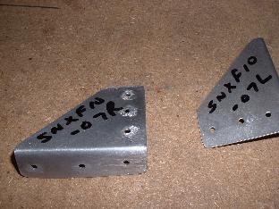SNX F10-07L & R Idler Attach Angle
