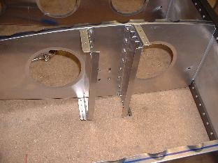 Bellcrank support brackets