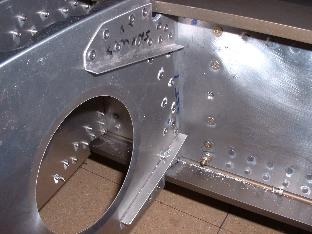 Left Wing Root Rib Area