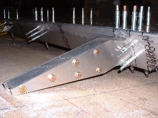 Left Aileron at counter balance