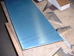Right Aileron Drilled