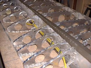 Right wing after deburring