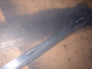 Upper LH Longeron partially complete